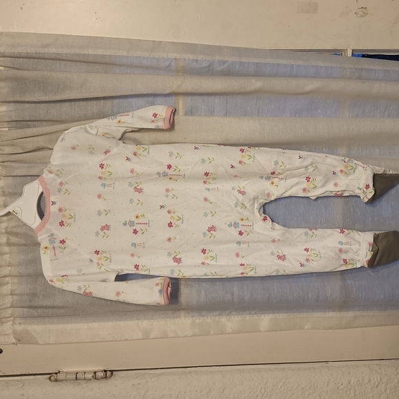 Carter's Little Girl's Footed Pajamas - Picture 9 of 9